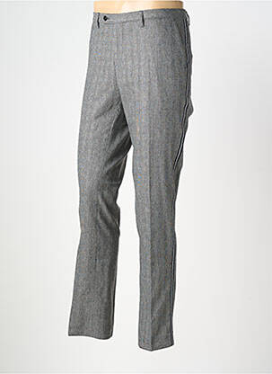 Pantalon slim tissage chiné taille normale gris DIGEL homme