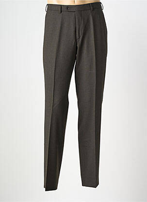 Pantalon droit tissage chiné taille normale vert DIGEL homme