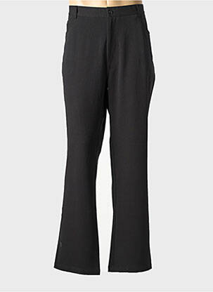Pantalon droit coupe droite taille normale noir DUKE homme