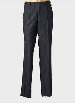 Pantalon droit taille à pinces taille normale noir DANIEL HECHTER homme