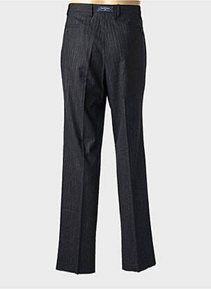 Pantalon droit taille à pinces taille normale noir DANIEL HECHTER homme