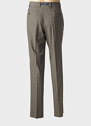 Pantalon droit tissage chiné taille normale gris DANIEL HECHTER homme