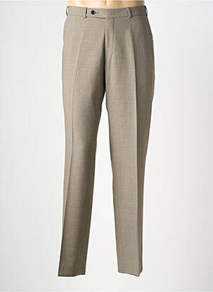 Pantalon slim tissage chiné taille normale marron DIGEL homme