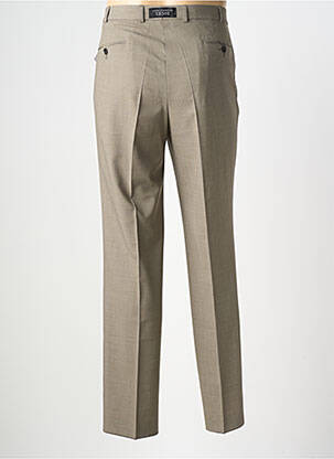 Pantalon slim tissage chiné taille normale marron DIGEL homme