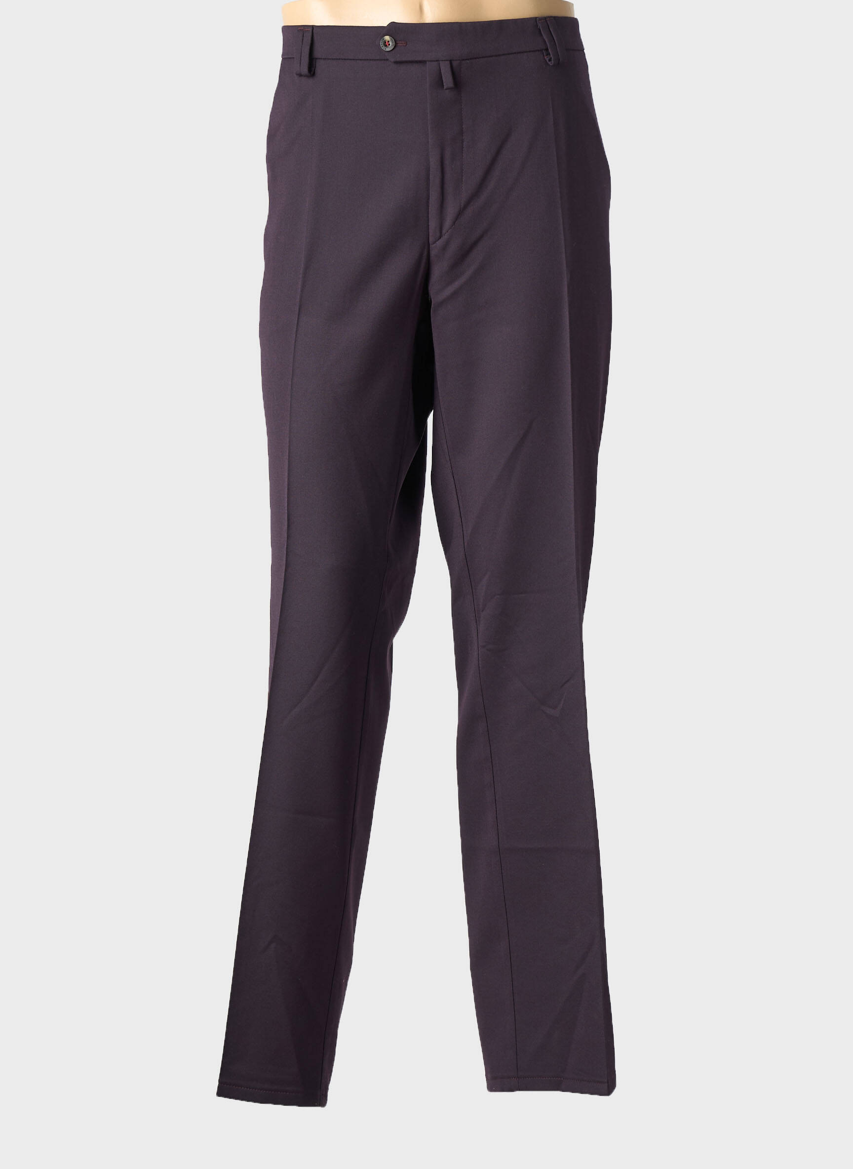 Pantalon droit taille normale taille normale violet ALDORRO BY KLOTZ homme