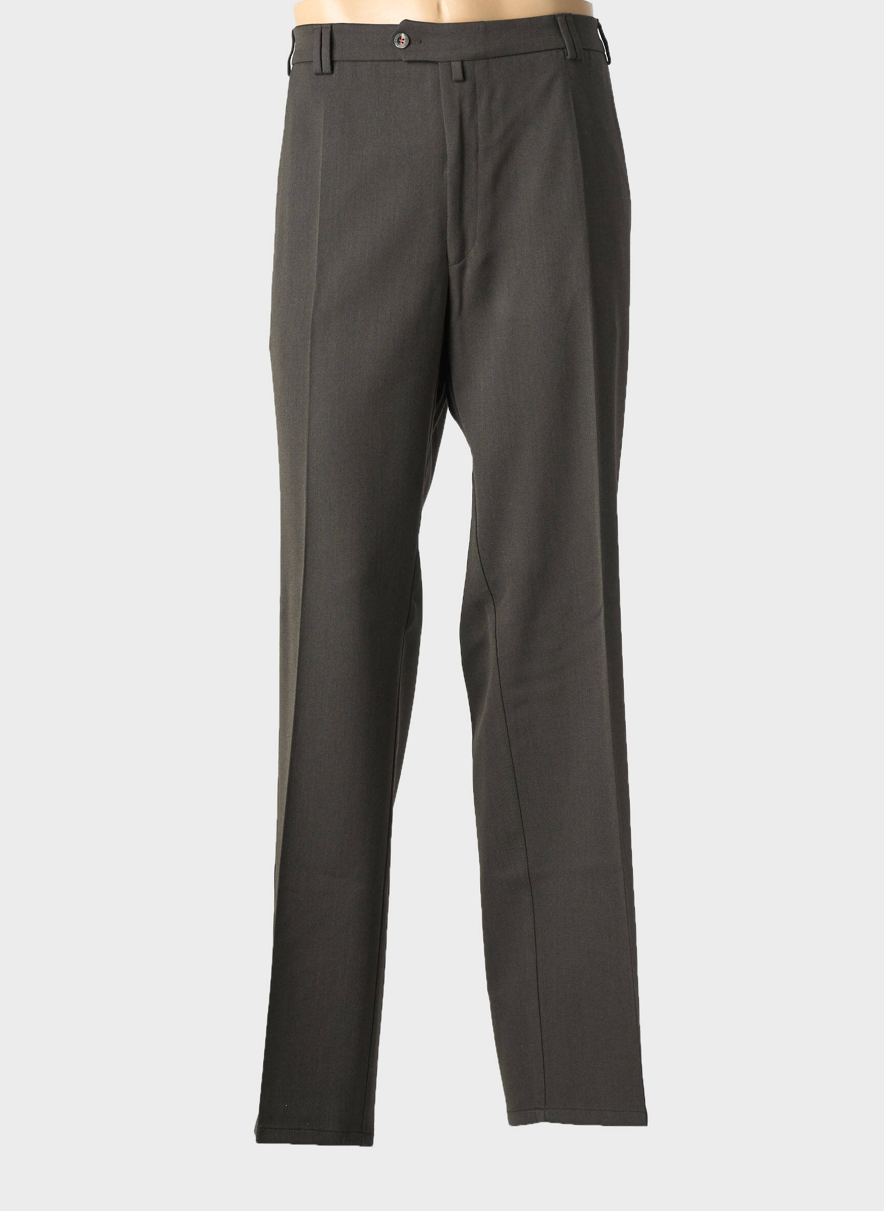 Pantalon droit tissage chiné taille normale gris ALDORRO BY KLOTZ homme