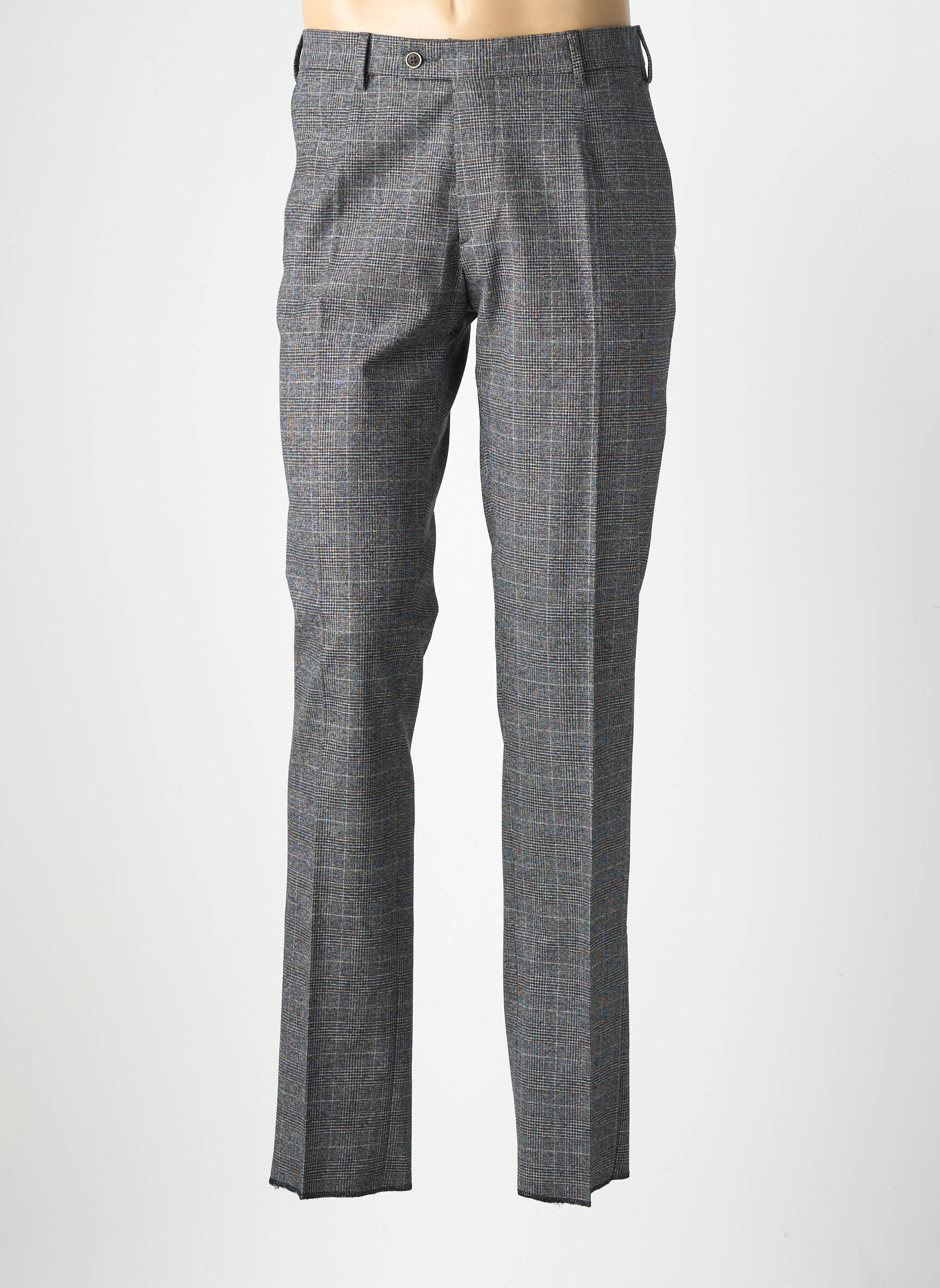 Pantalon slim tissage chiné taille normale gris MONSIEUR HECTOR homme