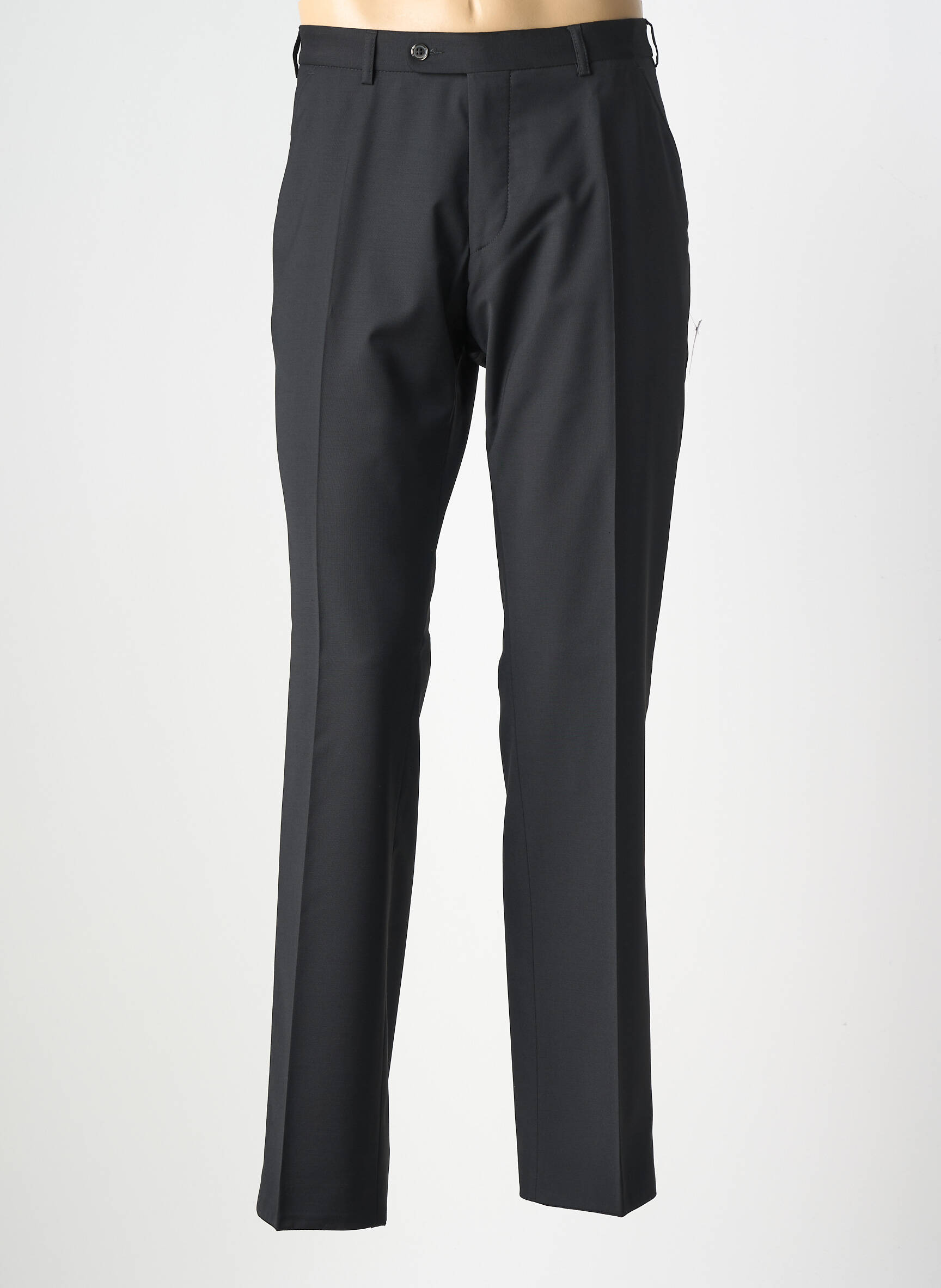 Pantalon droit taille à pinces taille normale marron DIGEL homme