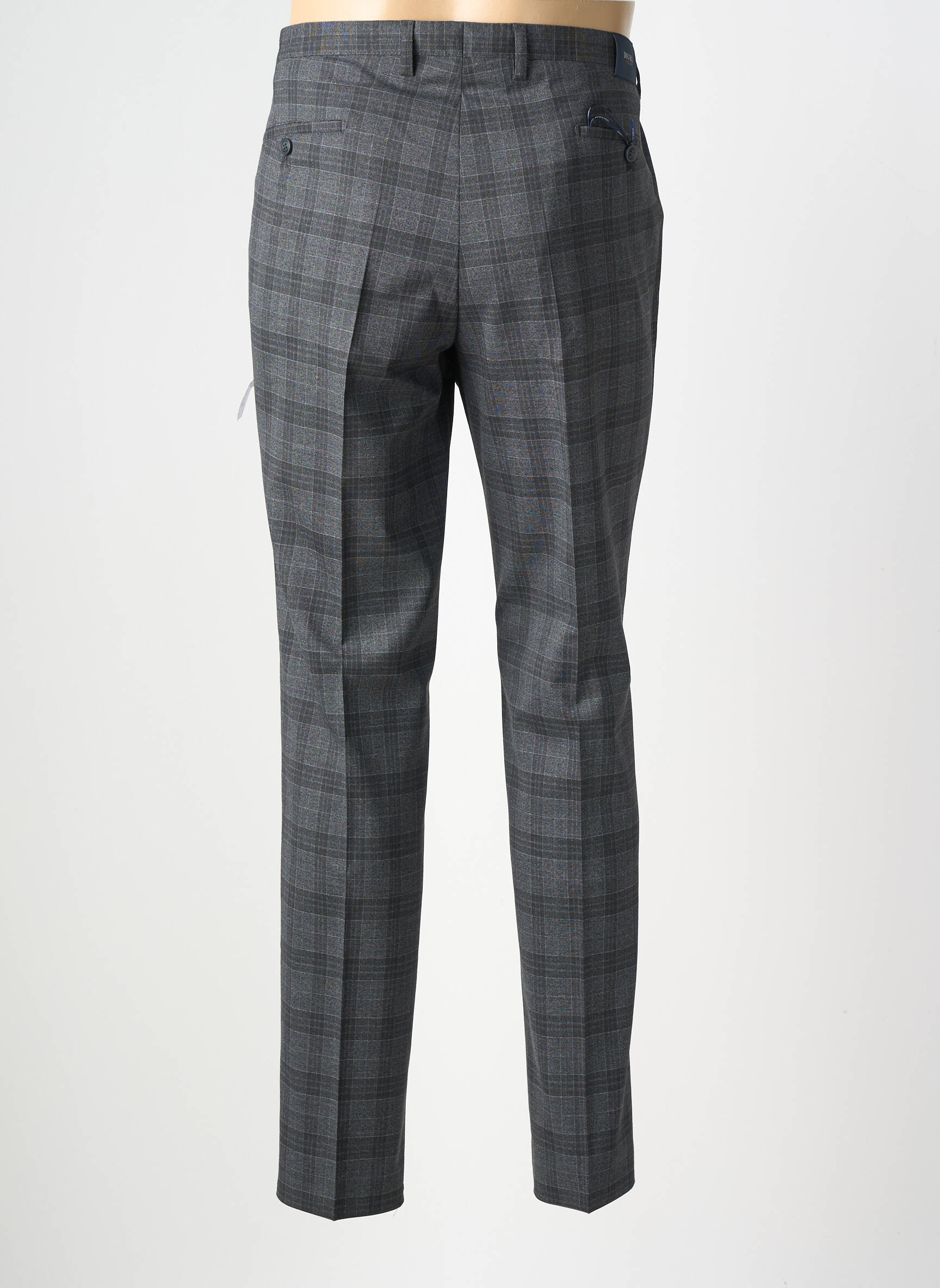 Pantalon slim tissage chiné taille normale gris DIGEL homme
