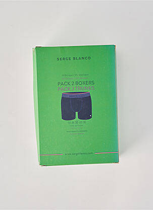 Boxer stretch gris SERGE BLANCO homme