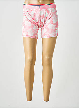 Boxer imprimé fantaisie rose SERGE BLANCO homme