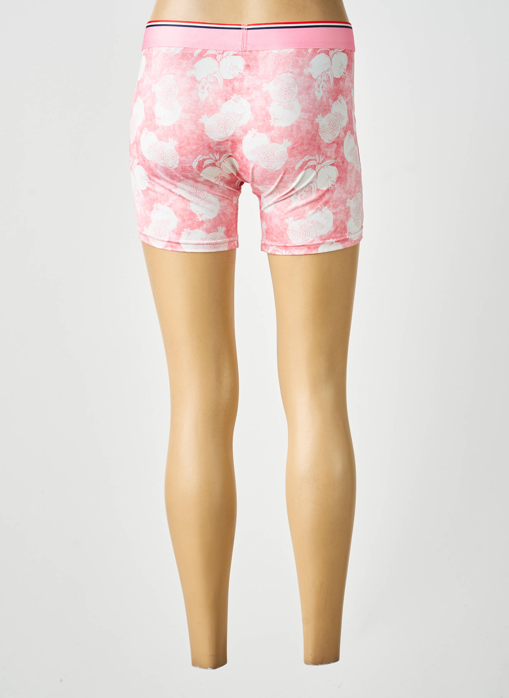 Boxer imprimé fantaisie rose SERGE BLANCO homme
