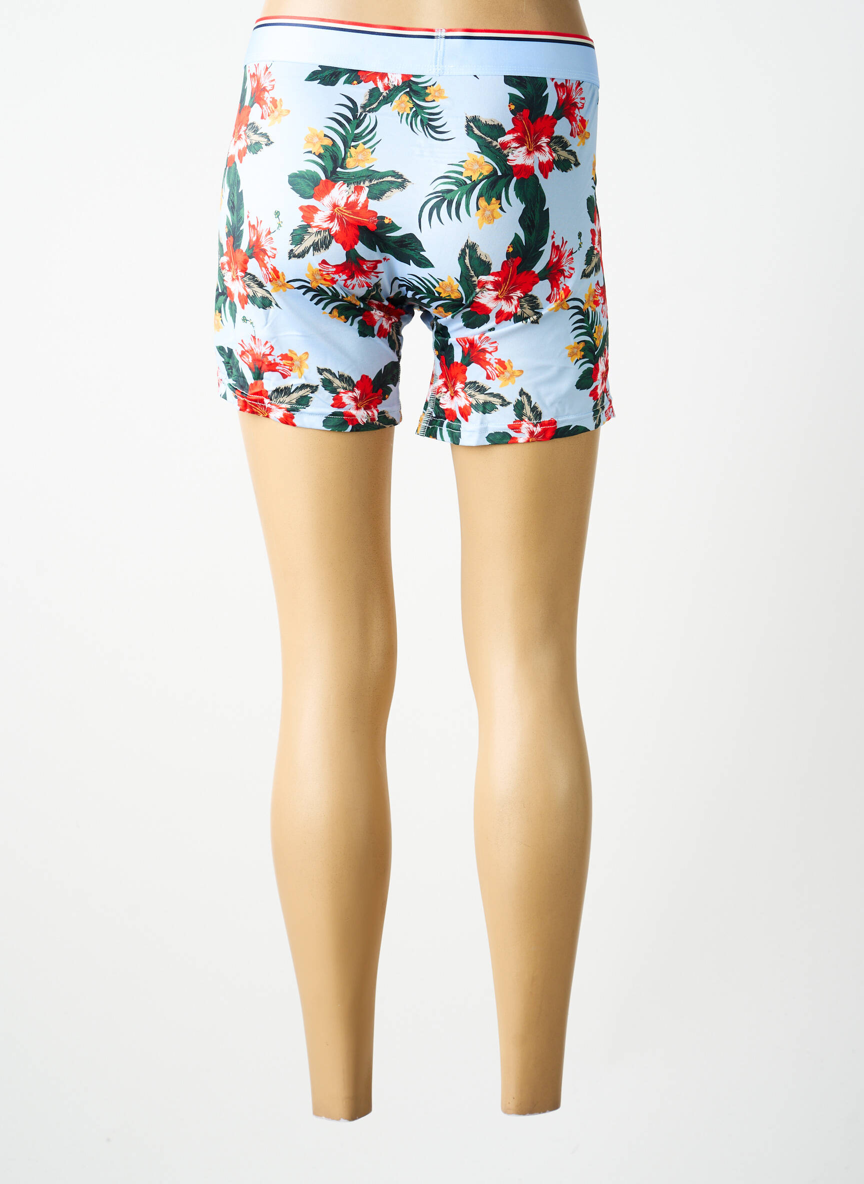 Boxer stretch bleu SERGE BLANCO homme