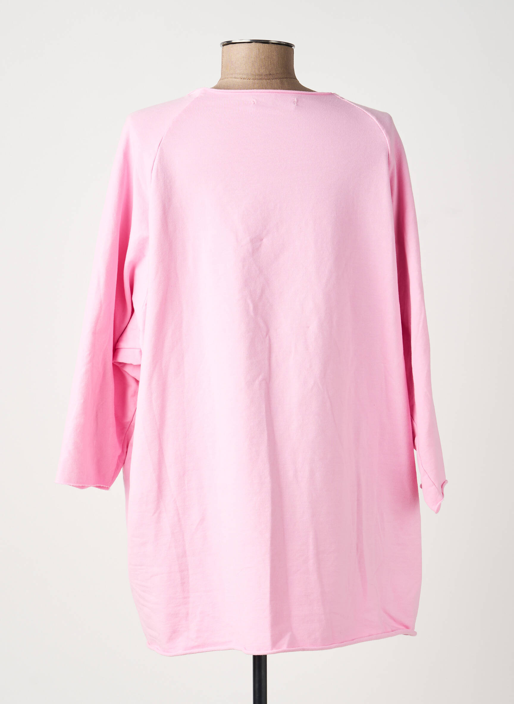 T-shirt manches 3/4 manches 3/4 rose B2B BY SANDCO femme