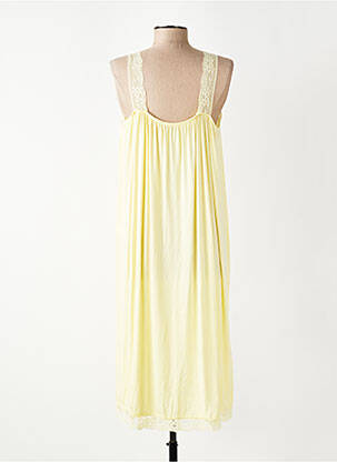 Jupon /fond de robe broderie jaune E&F femme