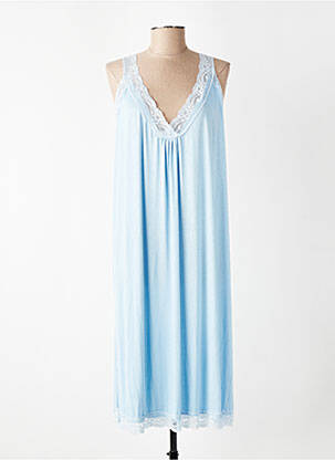 Jupon /fond de robe broderie bleu E&F femme