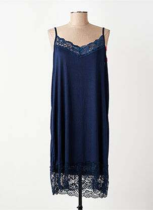 Jupon /fond de robe broderie bleu E&F femme
