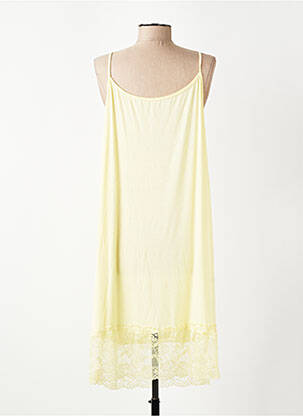 Jupon /fond de robe broderie jaune E&F femme