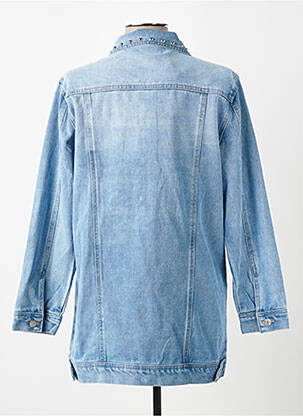 Veste casual coupe droite bleu G-SMACK femme