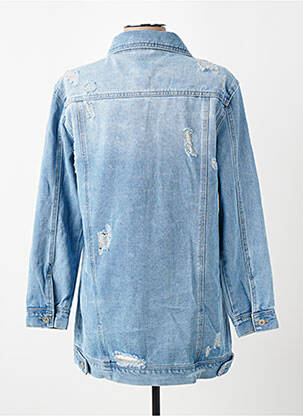 Veste casual coupe droite bleu G-SMACK femme