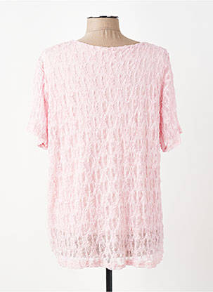 Top stretch manches courtes rose NEW COLLECTION femme