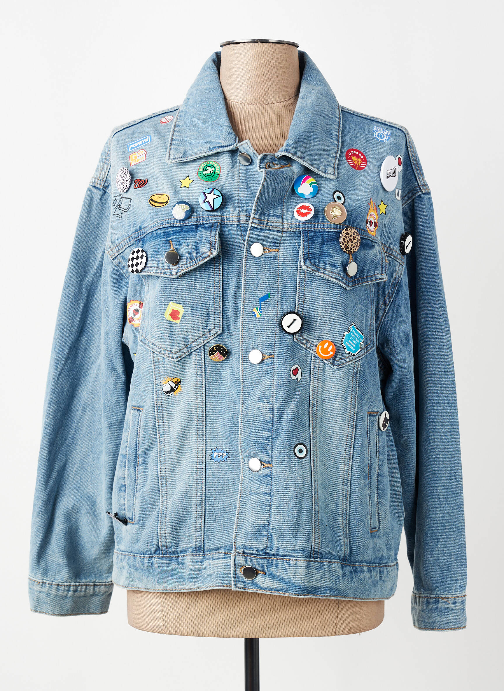 Veste casual poches bleu MILLERA femme