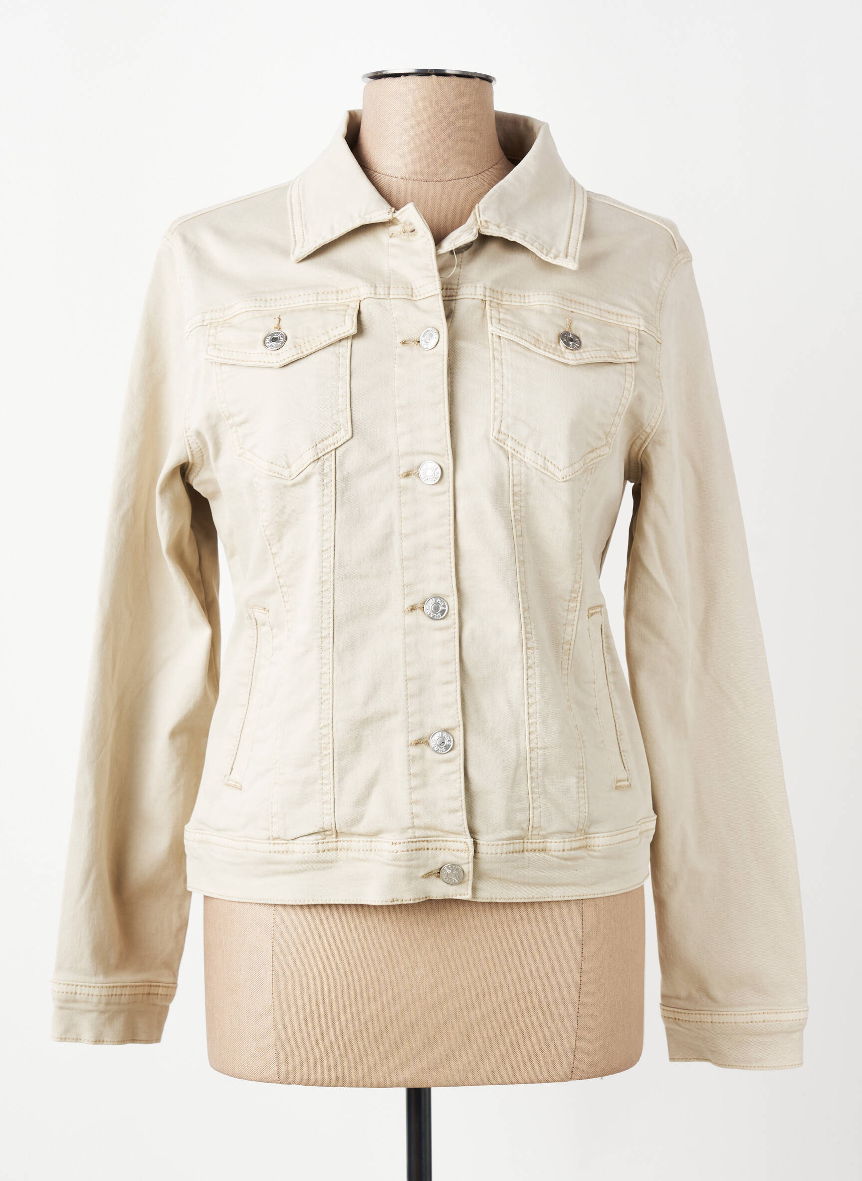Veste casual poches beige REDBERRY femme
