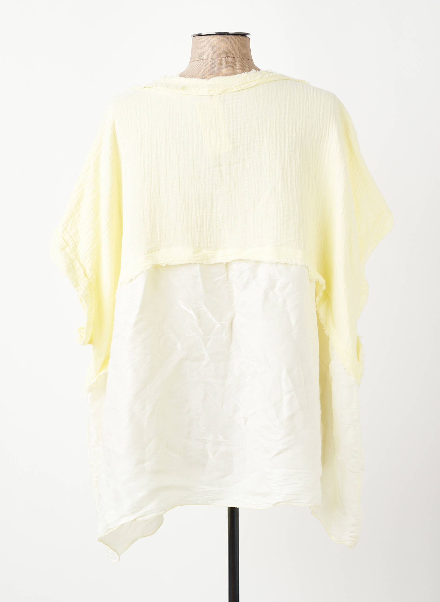 Blouse manches longues manches longues jaune NEW COLLECTION femme