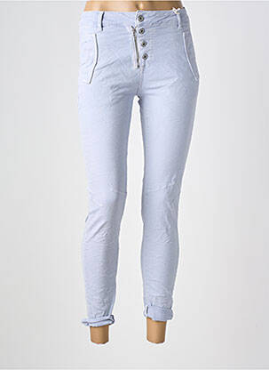 Jeans skinny taille normale taille normale bleu MELLY & CO femme