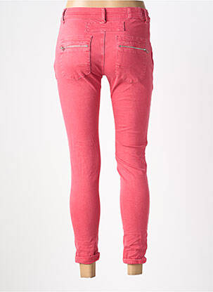 Jeans skinny taille normale taille normale rose MELLY & CO femme