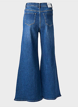 Jean coupe flare stretch taille haute bleu G-SMACK femme