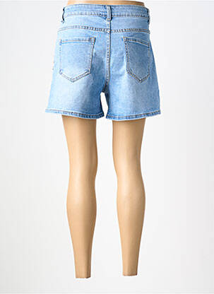 Short tissage denim taille normale bleu G-SMACK femme