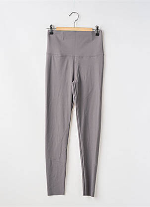 Legging effet matière satinée taille normale gris CHERRY KOKO femme