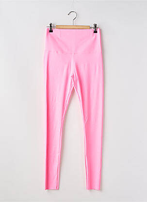 Legging effet matière satinée taille normale rose fonce CHERRY KOKO femme