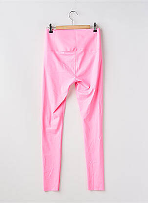 Legging effet matière satinée taille normale rose fonce CHERRY KOKO femme