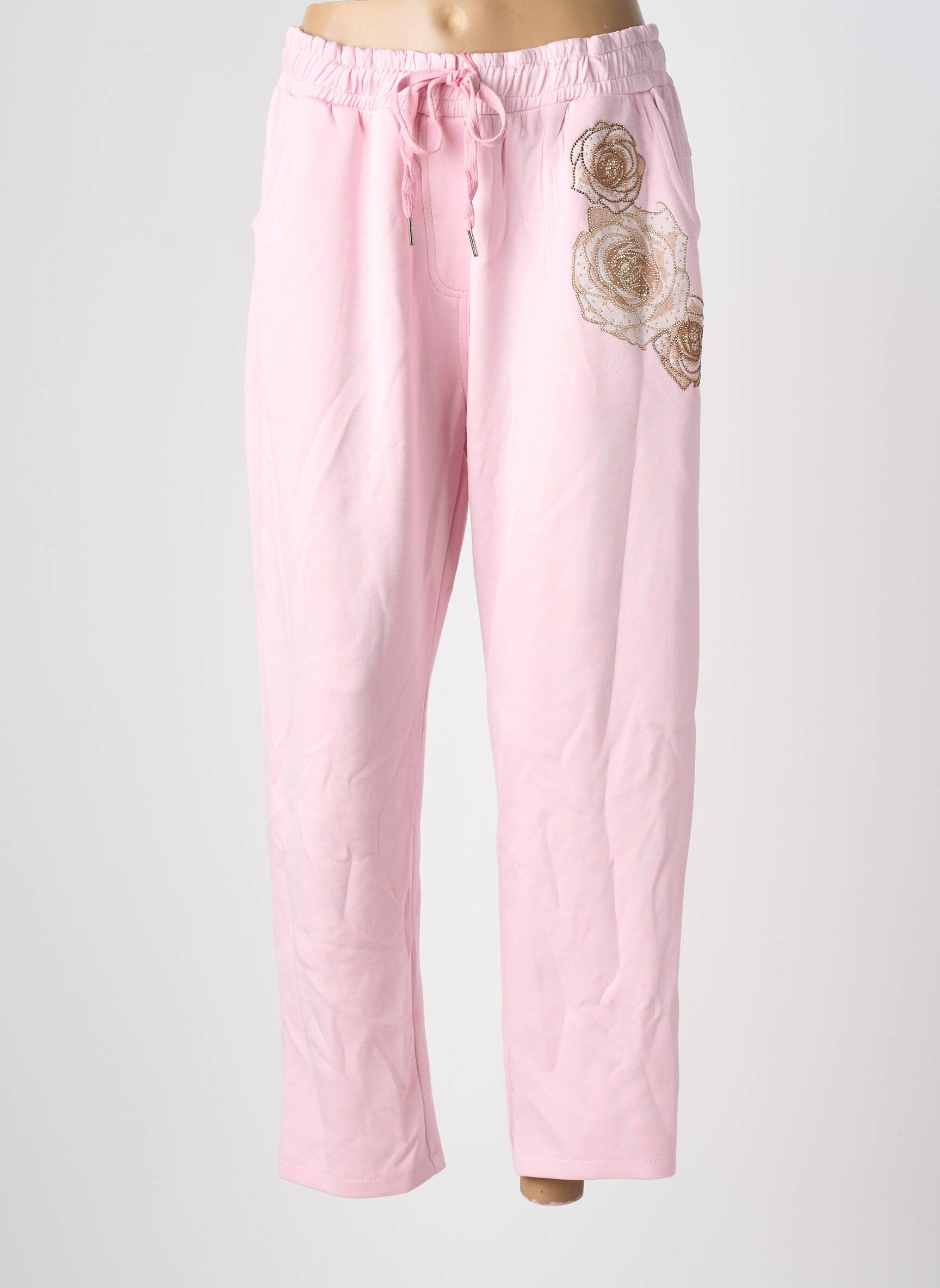 Jogging stretch rose MINA ROSA femme