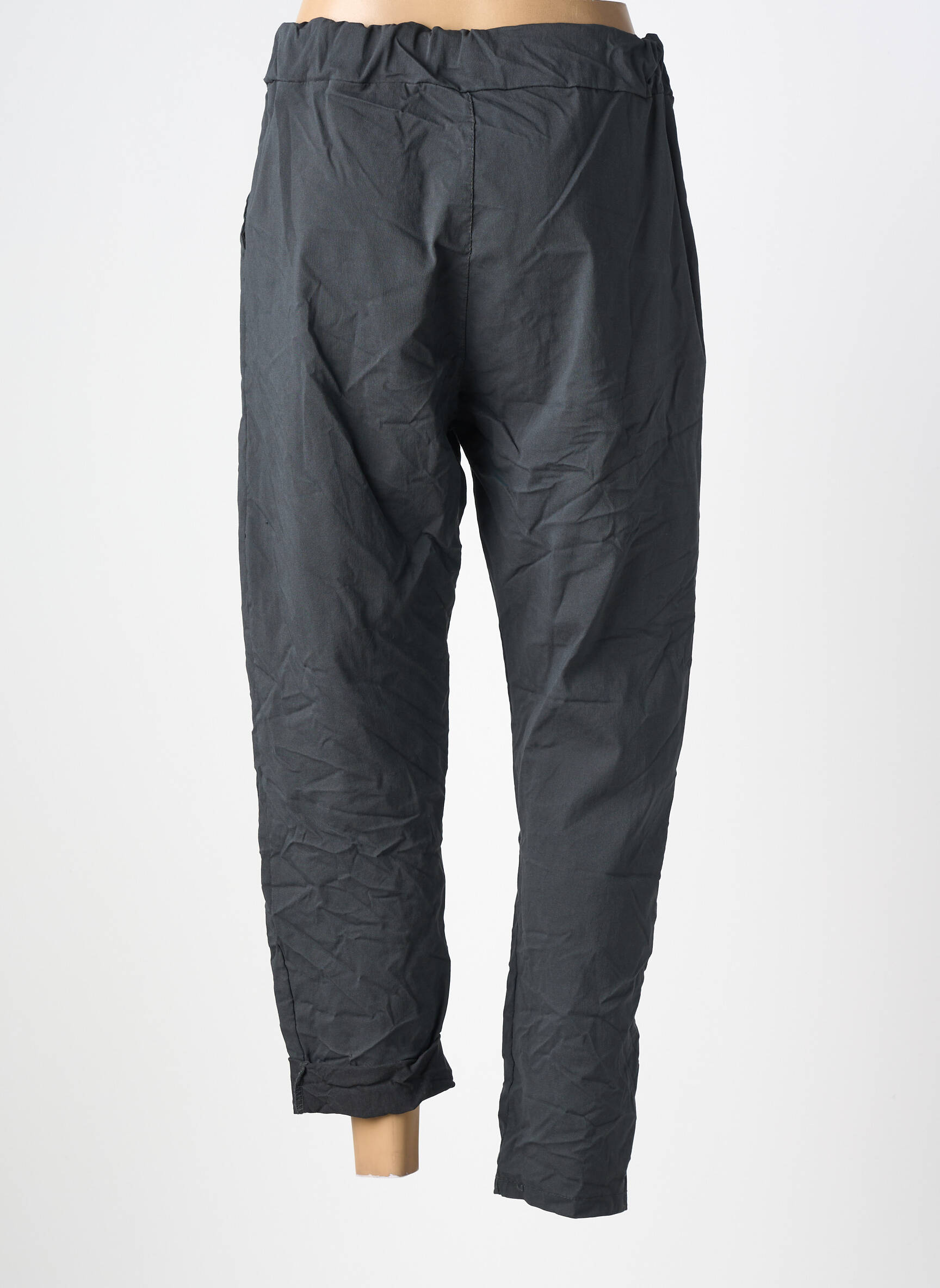 Jogging poches taille normale gris MINA ROSA femme