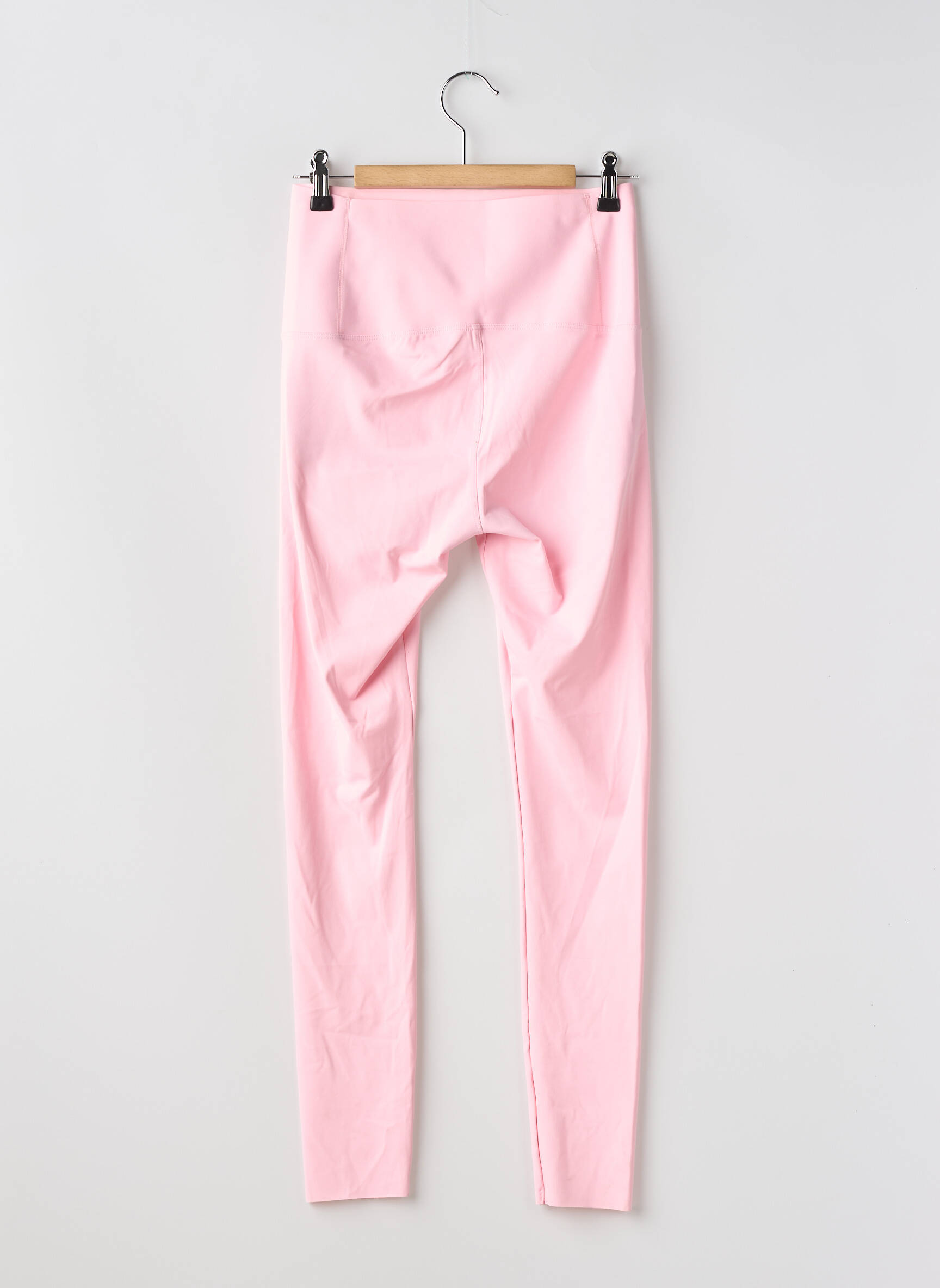 Legging effet matière satinée taille normale rose CHERRY KOKO femme