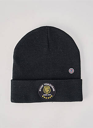 Bonnet maille fine noir SERGE BLANCO homme