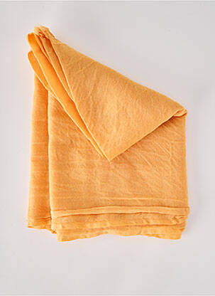 Foulard coutures renforcées jaune SERGE BLANCO homme