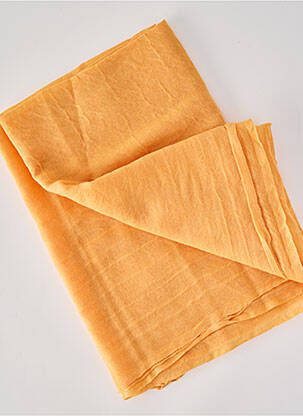 Foulard coutures renforcées jaune SERGE BLANCO homme