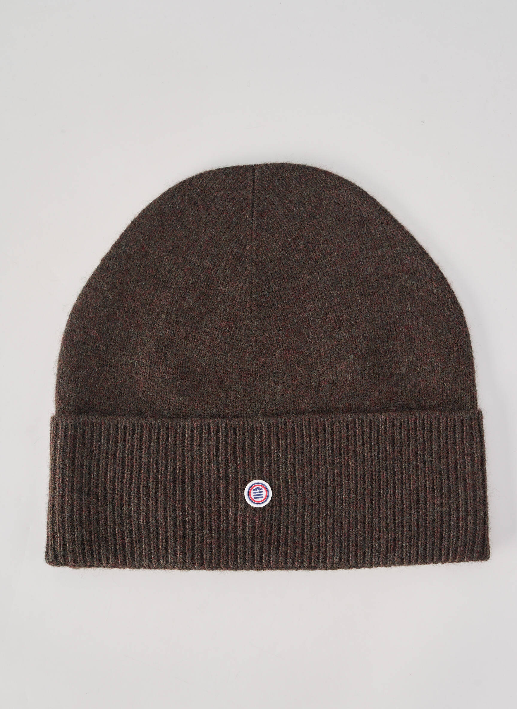 Bonnet maille fine marron SERGE BLANCO homme