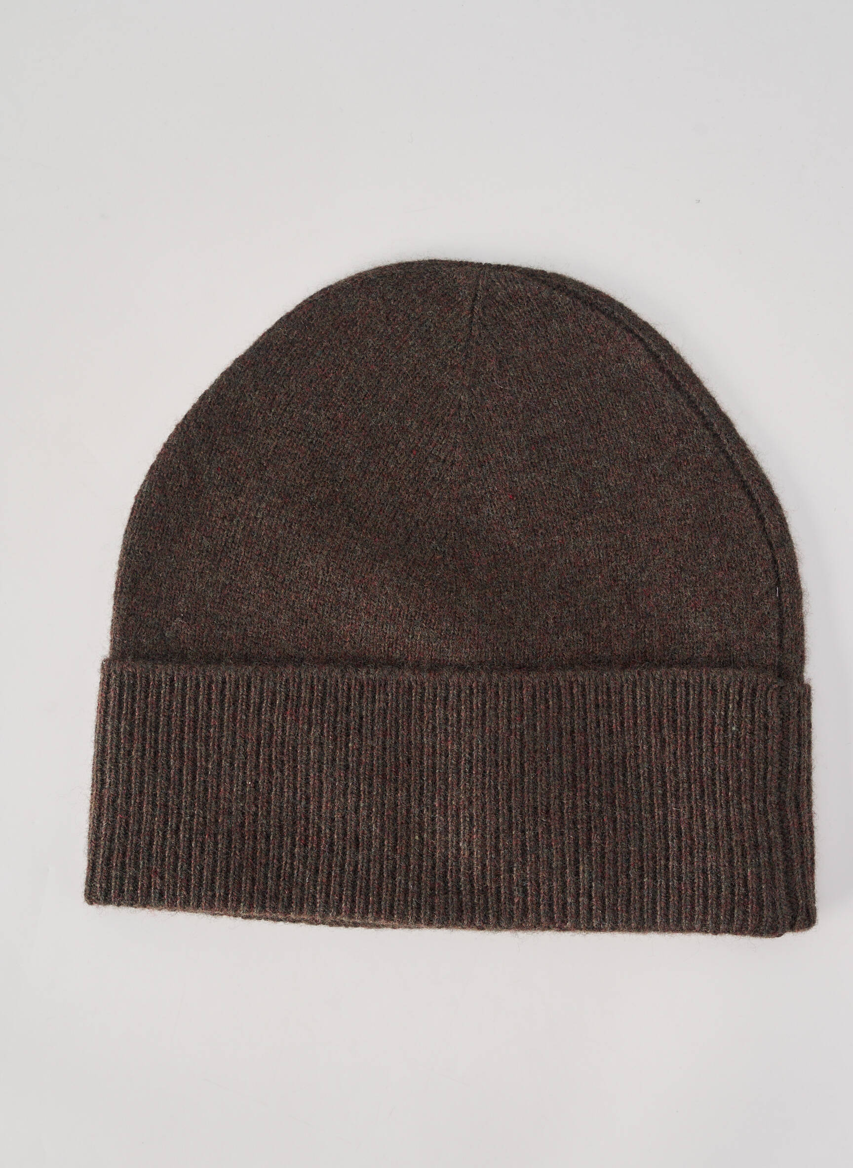 Bonnet maille fine marron SERGE BLANCO homme