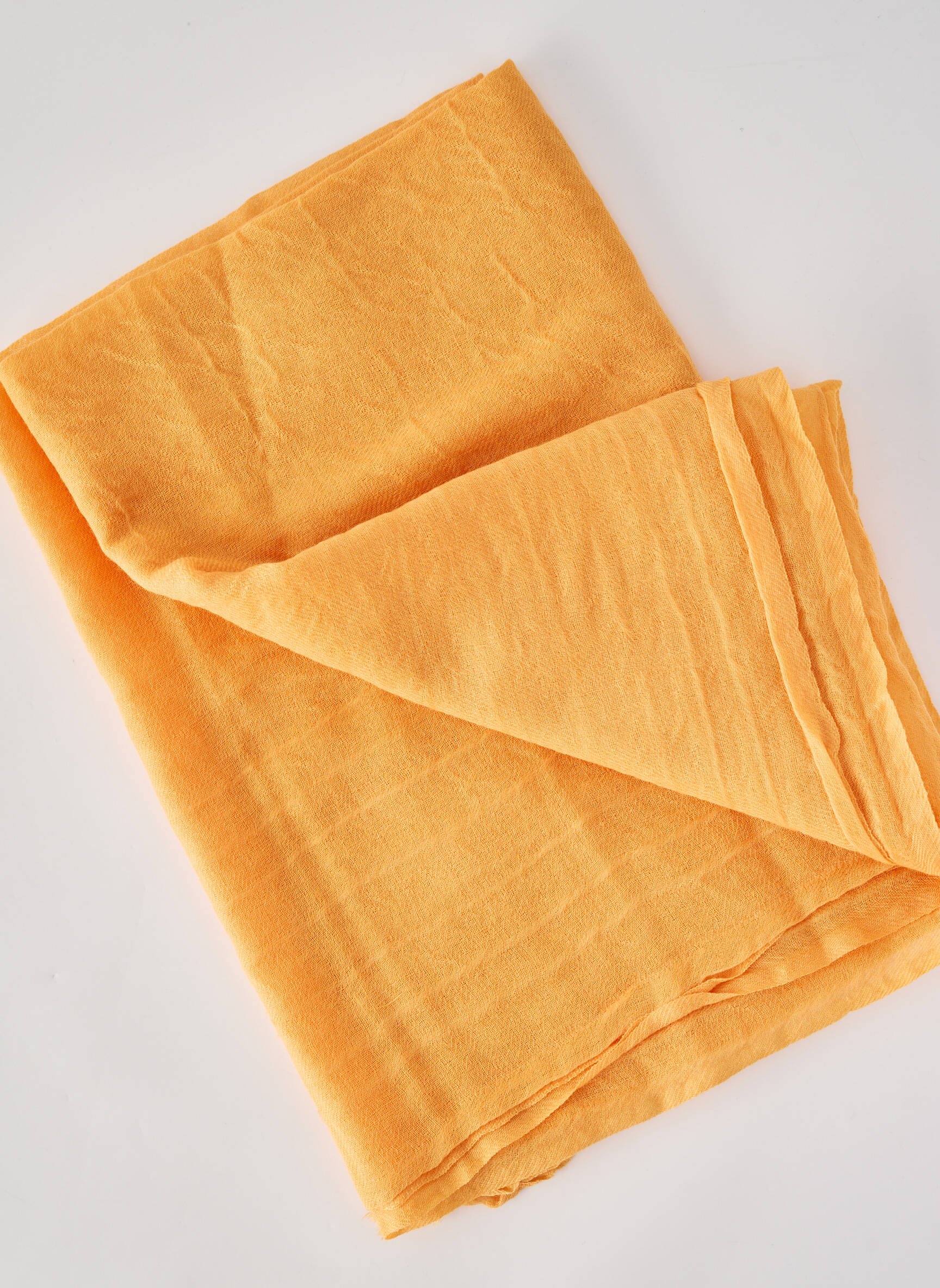 Foulard coutures renforcées jaune SERGE BLANCO homme