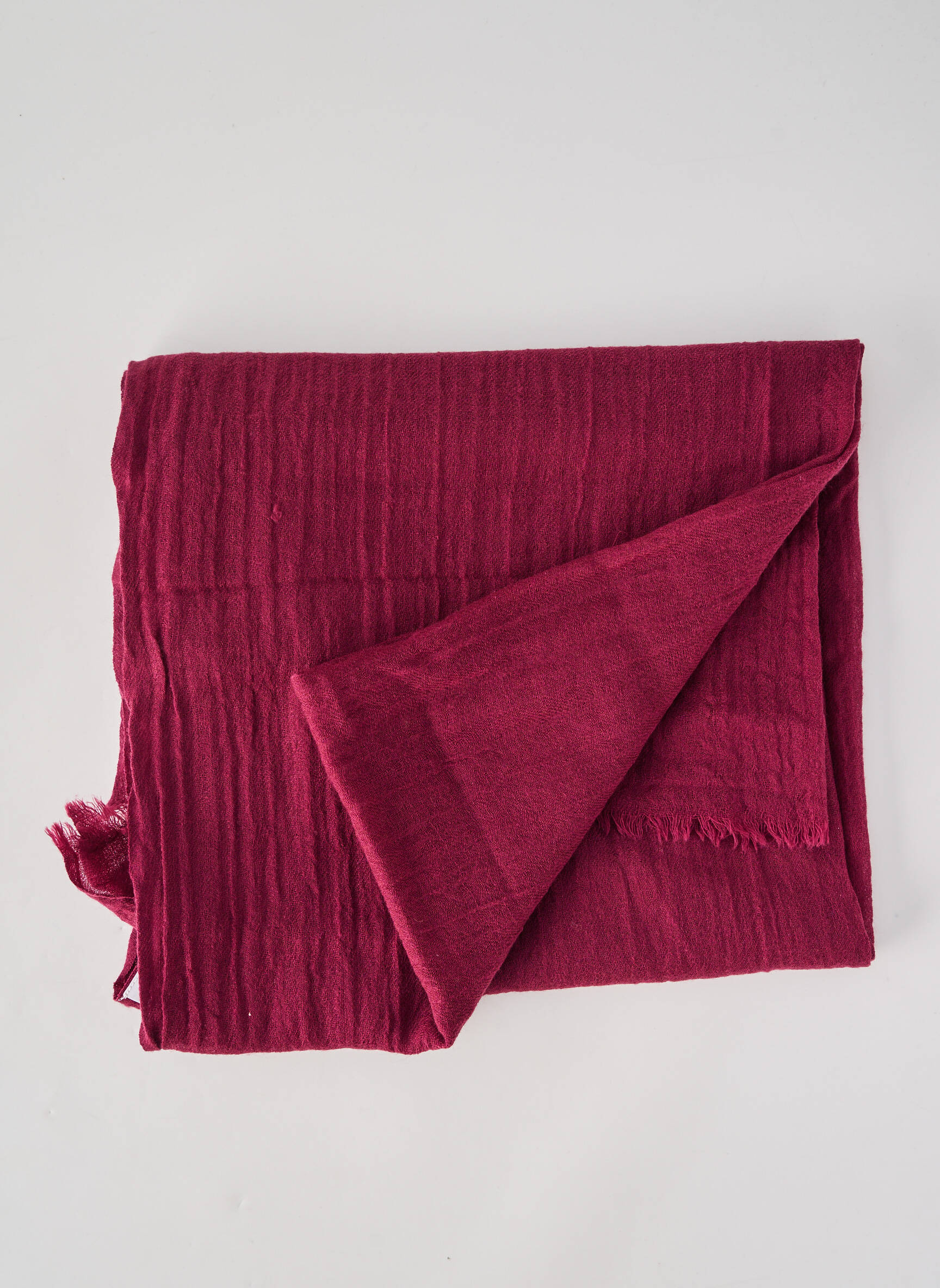 Foulard coutures renforcées violet SERGE BLANCO homme