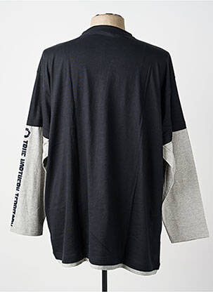 T-shirt stretch manches longues noir AERO homme