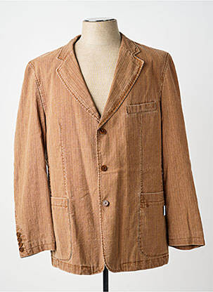 Blazer finition intérieure doublée marron CAMEL ACTIVE homme