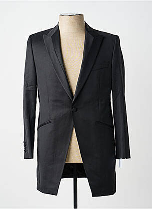 Veste chic coupe cintrée noir BRANTON homme