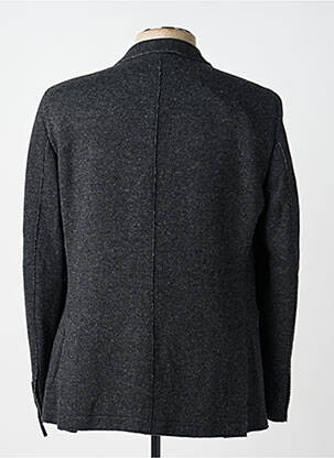 Blazer tissage chiné gris PURPLE LABEL BY BENVENUTO homme