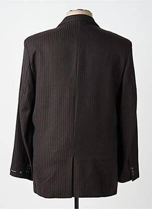 Veste chic coupe cintrée marron LUCAS DELLI homme